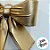 Laço Lamê Dourado P - 20x23x5cm - 1 unidade - Rizzo - Imagem 2