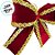 Laço de Veludo Vermelho e Galão P - 21x22x5 - 1 unidade - Rizzo - Imagem 3