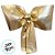 Laço Giga Lamê Dourado P - 64x70x11cm - 1 unidade - Rizzo - Imagem 2
