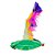 Brinquedo Peteca Colorida Com Penas - 1 unidades - Rizzo - Imagem 5