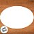 Adesivo Ova Branco - 3x2cm - 100 unidades - Stickr - Rizzo - Imagem 2