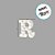 Luminoso Mini Letra "R" com LED Amarelo - 1 unidade - Cromus - Rizzo - Imagem 4