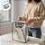 Sacola Transparente Fosca Pvc Alça Plana Preto - 25x15x9cm - 10 unidades - 10 unidades - Cromus - Rizzo - Imagem 4