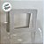 Sacola Transparente PVC com Alça Retangular Couro Branco - 24x21x11cm - 10 unidades - 10 unidades - Cromus - Rizzo - Imagem 3