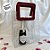 Sacola Transparente PVC com Alça Retangular Couro Marsala - 24x21x11cm - 10 unidades - 10 unidades - Cromus - Rizzo - Imagem 4
