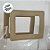 Sacola Transparente PVC com Alça Retangular Couro Bege - 24x21x11cm - 10 unidades - 10 unidades - Cromus - Rizzo - Imagem 3