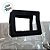 Sacola Transparente PVC com Alça Retangular Couro Preto - 19,4x17x9cm - 10 unidades - 10 unidades - Cromus - Rizzo - Imagem 3