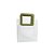 Sacola Transparente PVC com Alça Retangular Couro Verde - 16,4x14,2x7,3cm - 1 unidade - Cromus - Rizzo - Imagem 2
