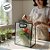 Sacola Transparente Fosca Horizontal Pvc Alça Plana Preta - 22x30x9cm - 1 unidade - 1 unidade - Cromus - Rizzo - Imagem 4