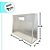Sacola Transparente Fosca Horizontal Pvc Alça Plana Branca - 22x30x9cm - 10 unidades - 10 unidades - Cromus - Rizzo - Imagem 2