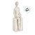Escultura Mulher Lendo em Poliresina - 20x6x5,5cm - 1 unidade - Rizzo - Imagem 2