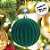 Bolas de Natal em Tubo - Verde Escuro Texturizada - 10cm - 4 unidades - Cromus - Rizzo - Imagem 4