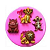 Molde de silicone Animais S440 Molds Planet Rizzo Confeitaria - Imagem 1