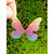 Enfeite decorativo Borboleta Tecido Tie Dye - 10uns - Rizzo Confeitaria - Imagem 1
