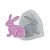 Molde de Silicone Coelho Linzmever Ref. 451 Flexarte ​ - Imagem 1