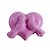 Molde de silicone Coração com pombos Ref. 197 Flexarte - Imagem 2