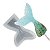 Molde de Silicone Pirulito Cauda de Sereia Ref. 166 Flexarte - Imagem 1
