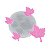 Molde de Silicone Quarteto de folhas Ref. 404 Flexarte - Imagem 1