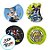 Adesivo Redondo - Beyblade X - 4x4cm - 30 unidades - Regina - Rizzo - Imagem 2
