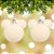 Bola de Natal - Mickey - Aveludada Bege - 10cm - 2 unidades - Disney Original - Rizzo - Imagem 1
