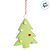 Enfeite Para Pendurar de Natal - Arvore Verde - 13x10x2cm - 1 unidade - Cromus - Rizzo - Imagem 3