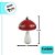 Enfeite Para Pendurar de Natal - Cogumelo Vermelho/Branco - 20cm - 4 unidades - Cromus - Rizzo - Imagem 3