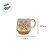 Caneca de Ceramica de Natal - Floco de Neve - 540ml - 1 unidade - Rizzo - Imagem 2