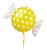 Balão de Festa Metalizado 18" 45cm - Candy Amarelo - 1 unidade - Cromus - Rizzo - Imagem 1