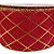 Fita Decorativa - Vermelho com Traços Dourados - 6,3x914cm - 1 unidade - Rizzo - Imagem 2