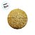 Bola de Natal - Ouro com Anéis - 15cm - 1 unidade - Rizzo - Imagem 3