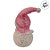Enfeite Decorativo de Natal com Luz - Boneco de Neve com Cachecol - Rosa - 18cm - 1 unidade - Rizzo - Imagem 4