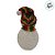 Enfeite Decorativo de Natal com Luz - Boneco de Neve com Cachecol - Dourado/Verde/Vermelho - 18cm - 1 unidade - Rizzo - Imagem 4