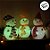 Enfeite Decorativo de Natal com Luz - Boneco de Neve com Cachecol - Vermelho e Prata - 18cm - 1 unidade - Rizzo - Imagem 5