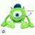 Pelúcia Mike Wazowski - Universidade Monstros - 35cm - 1 unidade - Disney Original - Rizzo - Imagem 4