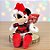 Pelúcia Minnie Mouse de Natal - Xadrez Verde e Vermelha - 15cm - 1 unidade - Disney Original - Rizzo - Imagem 1