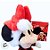Pelúcia Minnie Mouse de Natal - Xadrez Verde e Vermelha - 15cm - 1 unidade - Disney Original - Rizzo - Imagem 2