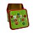 Lata de Metal de Natal - Happy Holidays - 7,5x7x6cm - 1 unidade - Rizzo - Imagem 2