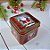 Lata de Metal de Natal - Christmas Cheer - 7,5x7x6cm - 1 unidade - Rizzo - Imagem 1