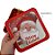 Lata De Metal De Natal Com Visor - Merry Christmas - 15x15x5cm - 1 unidade - Rizzo - Imagem 2