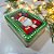 Lata De Metal De Natal Com Visor - Papai Noel - 19x13x5,7cm - 1 unidade - Rizzo - Imagem 1