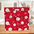 Sacola de Natal Laminada com Zip - Joyful - 46x43cm - 1 unidade - Cromus - Rizzo - Imagem 1