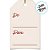 Tags Decorativa de Natal - Desejos Natalinos - 8x5cm - 12 unidades - Cromus - Rizzo - Imagem 3