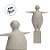 Escultura Pessoa em Poliresina - 19,5x12x4cm - 1 unidade - Rizzo - Imagem 2