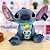 Pelúcia Stitch Com Scrump Bordado Personalizado - 33cm - 1 unidade - Disney Original - Rizzo - Imagem 1