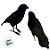 Enfeite Decorativo De Halloween - Corvo - 28x40x11,5cm - 1 unidade - Florarte  - Rizzo - Imagem 4