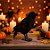 Enfeite Decorativo De Halloween - Corvo - 17,5x28x9,5cm - 1 unidade - Florarte  - Rizzo - Imagem 1