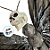 Enfeite Para Pendurar De Halloween - Borboleta Caveira - 39x50x8cm - 1 unidade - Florarte  - Rizzo - Imagem 2