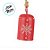 Enfeite Para Pendurar de Natal - Sino Vermelho com Corda - 31x3cm - 1 unidade - Cromus - Rizzo - Imagem 3