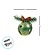 Enfeite Para Pendurar de Natal - Guizo Verde - 7x9x5cm - 3 unidades - Cromus - Rizzo - Imagem 5