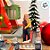 Cenário De Natal - Roda Gigante com Som , Luz e Movimento - 29,5x24,5x34,5cm - 1 unidade - Rizzo - Imagem 7